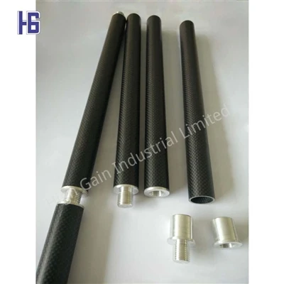 Làm thế nào để kết nối các ống sợi carbon với nhau?