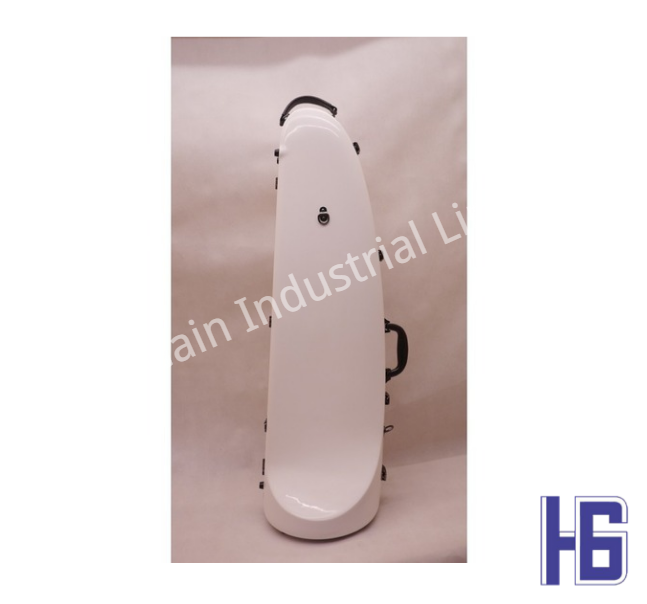 Bảo vệ sợi carbon màu trắng trombone