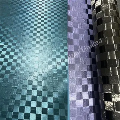 Vải sợi thủy tinh Jacquard Aluminised